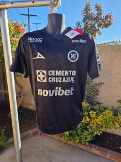 Cruz azul third black soccer jersey 2026