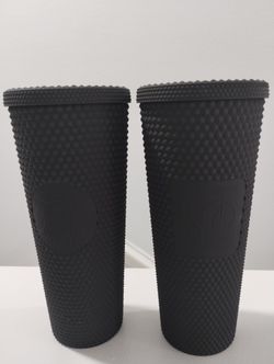 WALT DISNEY WORLD STARBUCKS BLACK CRYSTAL PEN WITH STUDS 50TH ANNIVERSARY