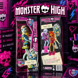 Monster High Frankie Stein Coffin Bean Doll