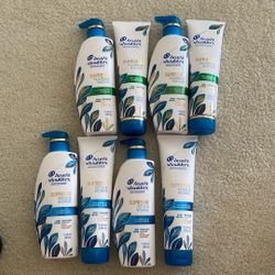 Head & Shoulders Supreme Sulfate Free Nourish & Smooth Shampoo 11.8oz , Conditioner 9.4oz , All Hair Types (8) For $30