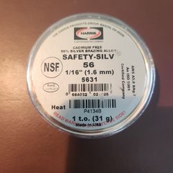 Brazing Alloy (Safety Silv 56)