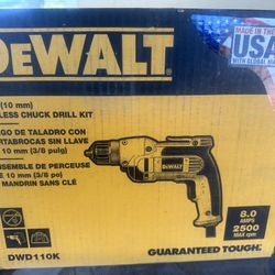 Dealt DWD110k Corded 3/8 Drill