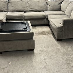 Grey color, good condition super for comfortable sectional