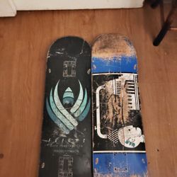 2 Alien Workshop Skate Boards 