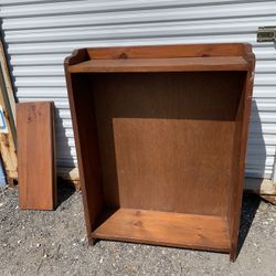 Solid Wooden Bookshelf