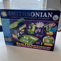 🎄 Smithsonian Crime Lab Investigation Kit – Brand New! 🎁
