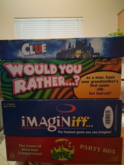 Bundle of 4 Board Games