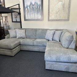 Gray Sectional 