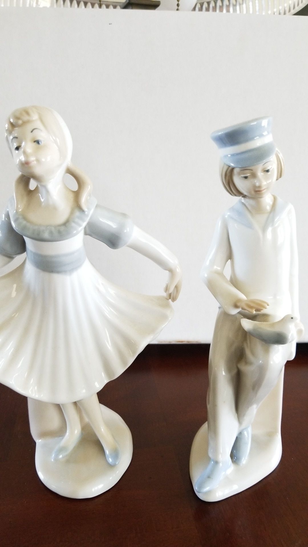 Vintage Castills Porcelain figurines