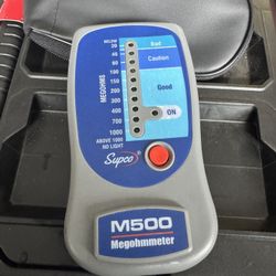 Supco Megohmeter Brand New 