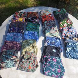 Lularoe Leggings 26 Pair Size Tall And Curvy $75 For All 