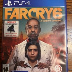 PS4 Farcry 6 Video Game
