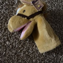 Horse  Hand 🐴 Puppet 11” 