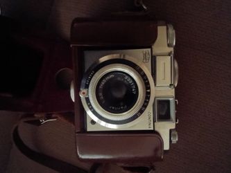 Vintage Camera with Case