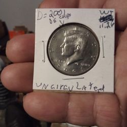 To Be Forgotten.RÀRE US Coin (2001)"D"Wt:11.25. Half  Dollar. John F Kennedy. Uncirculated