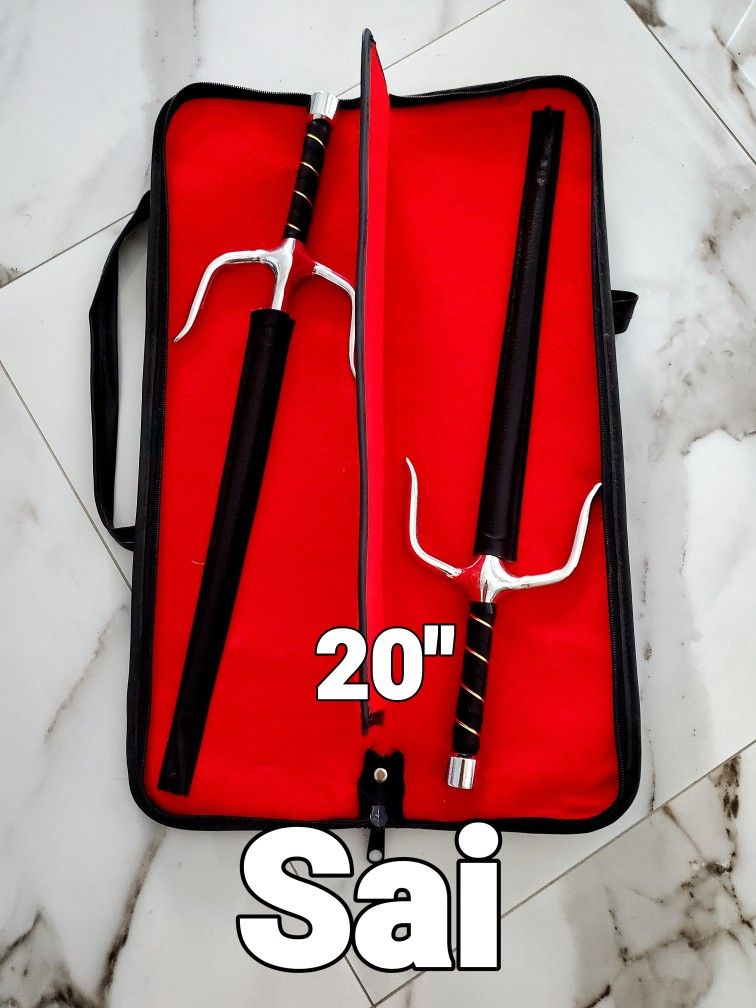 Sai In Leather Case