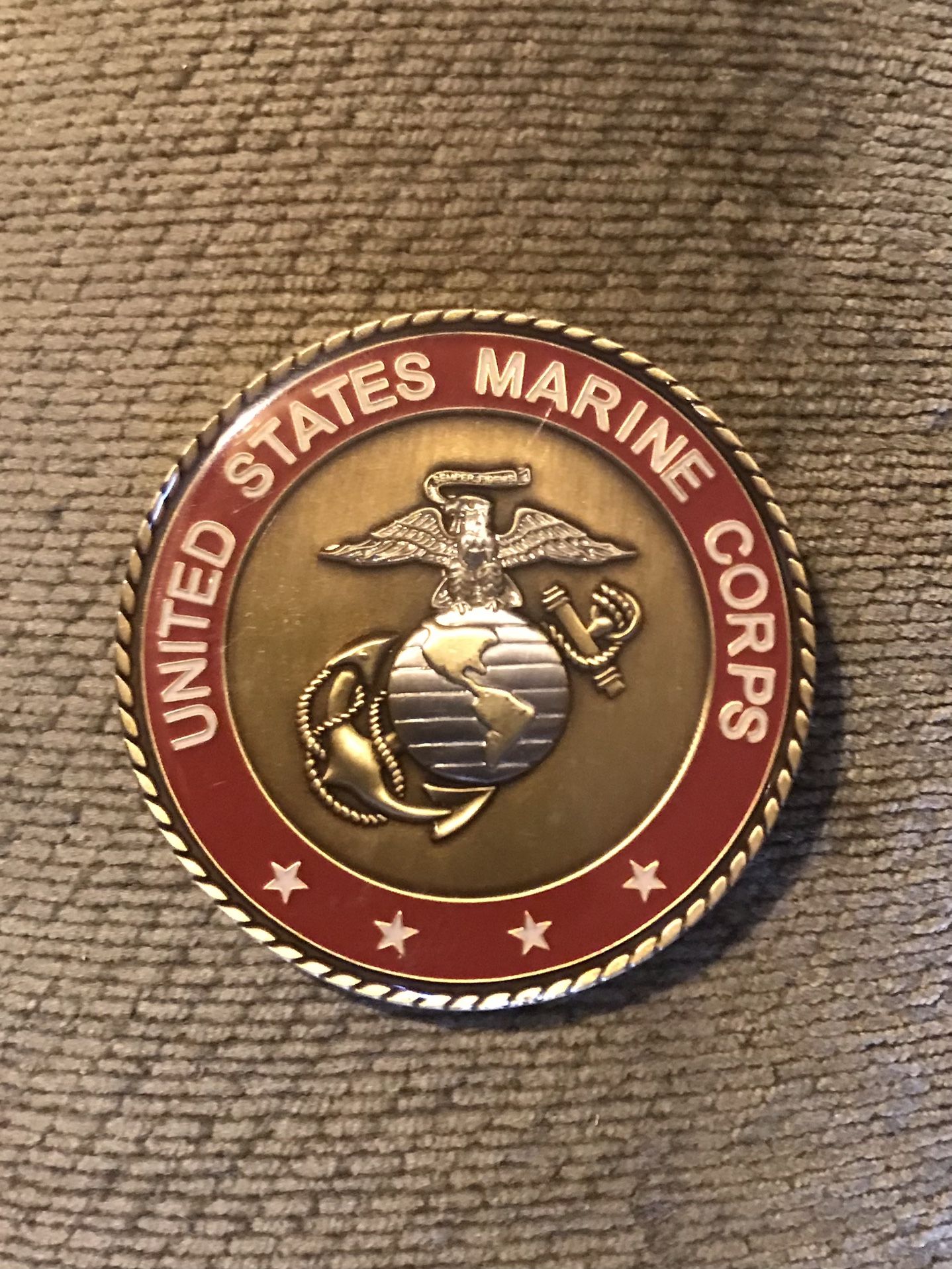 Commandant of the Marine Corps (34th) General James Conway (Version 3) Medallion
