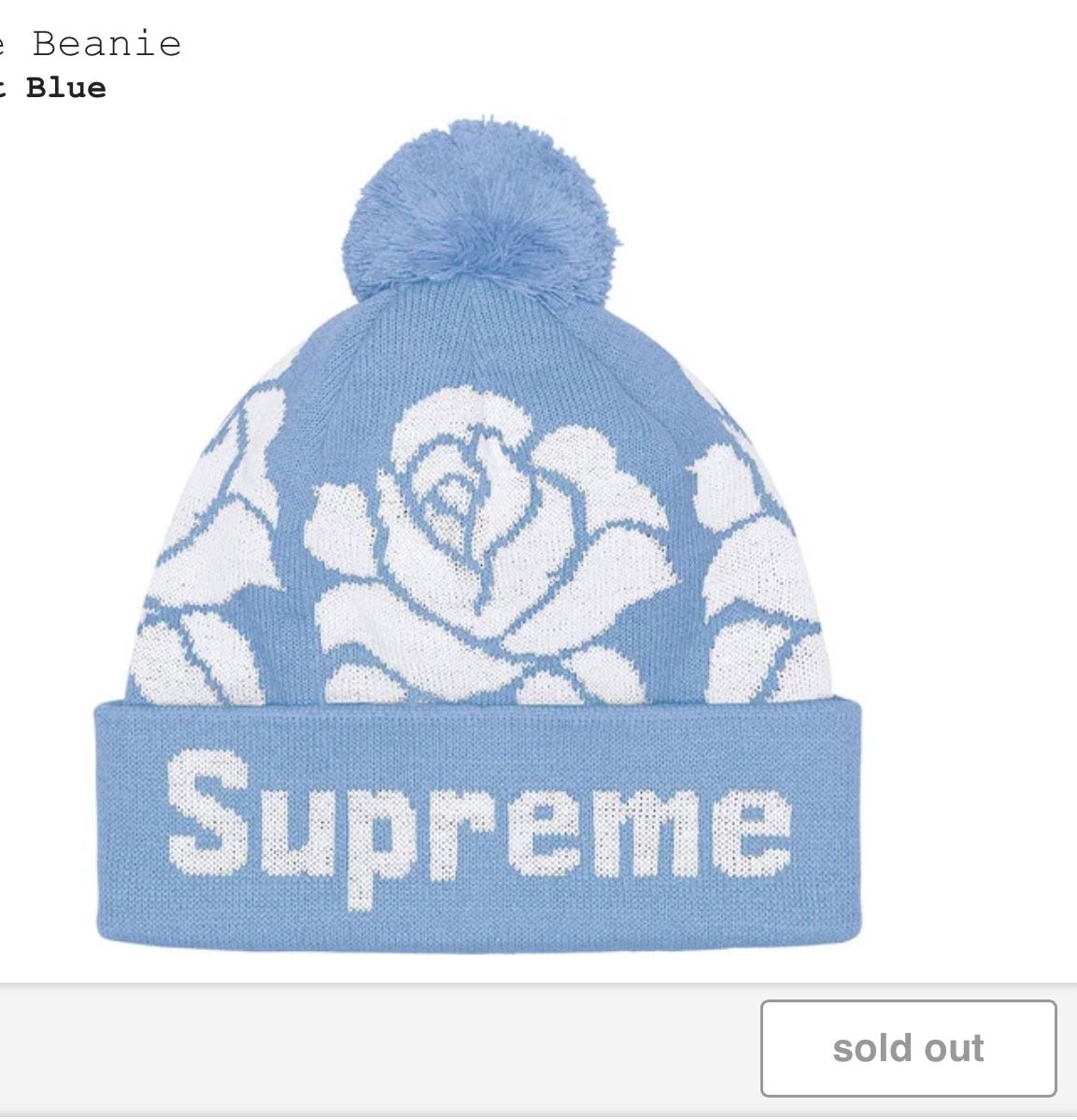 Supreme Beanie