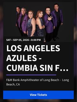 Los Angeles Azules Ticket