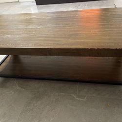 Rustic Brown Coffee Table