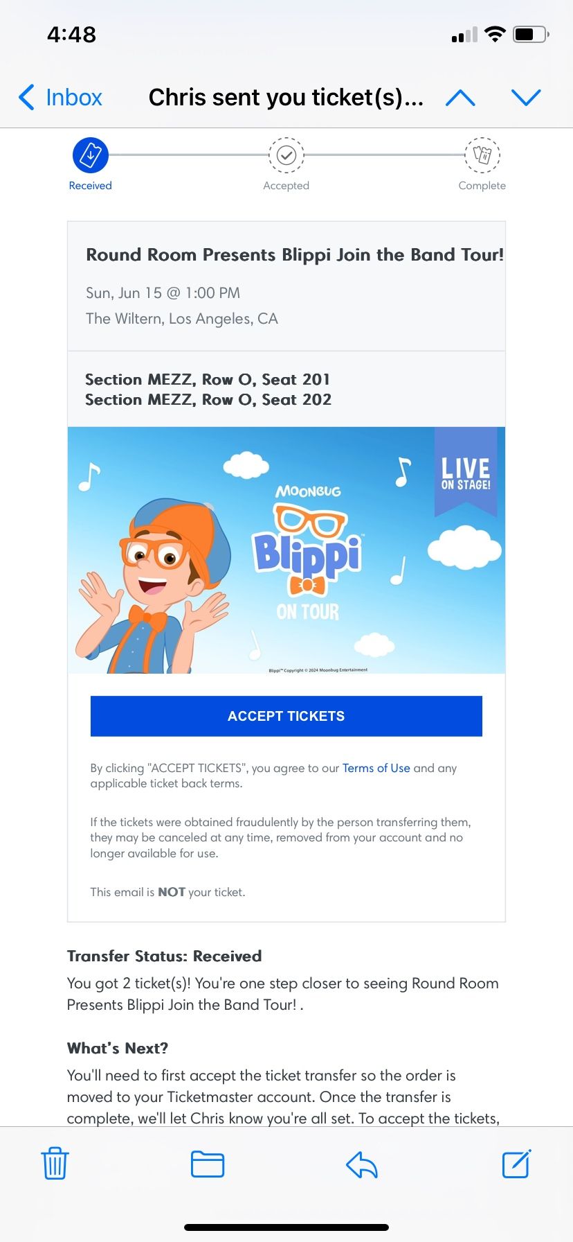 Blippi Tickets