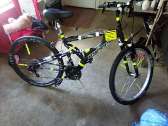 Needs little bit of work on adjusting brakes and adjusting gear stuck on one gear needs a little bit of air .. rides good