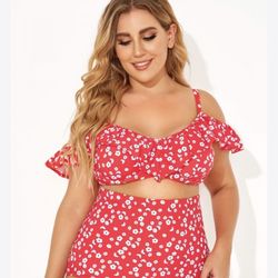 Plus Size 2 Piece Bikini 