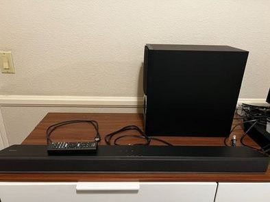 Sony HT-X9000F Soundbar with Wireless Subwoofer: X9000F 2.1ch Dolby Atmos Sound Bar and Subwoofer