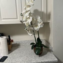 Tall Fake Orchid Plant 
