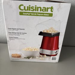 Cuisinart EasyPop Hot Air Popcorn Maker (Red) Model CPM-300PC : New Open Box
