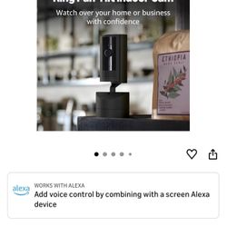 New Unopened Ring Pan-Tilt Indoor Camera (Newest Model - Black)