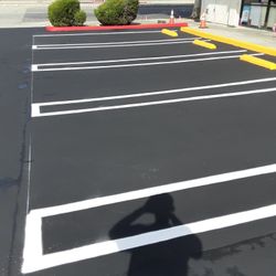 Asphalt , Seal And Striping 
