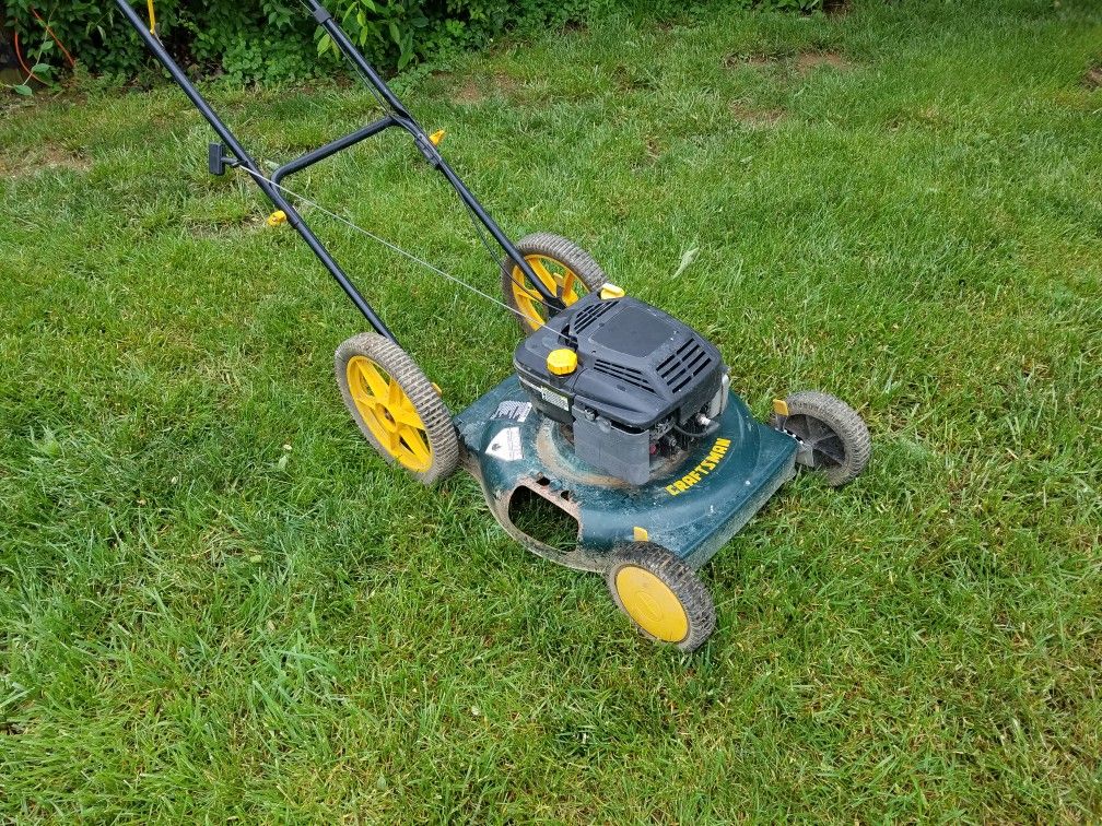 SEARS 6HP 22" HIWHEEL PUSH MOWER