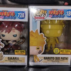 Gaara And Naruto Six Path Funko Pop