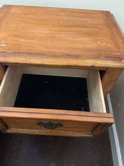 Wooden Nightstand