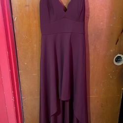 New Beautiful Dress Size 5 Burgundy Color 