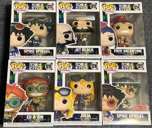 Funko pops Cowboy Bebop