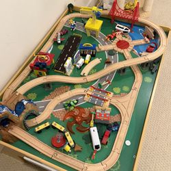 Kidscraft Waterfall Trainset With Table 