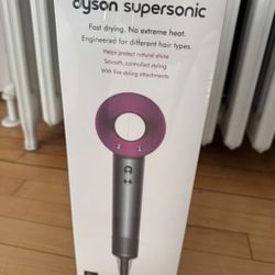 New Dyson Supersonic HD08 hair dryer  pink Sealed 