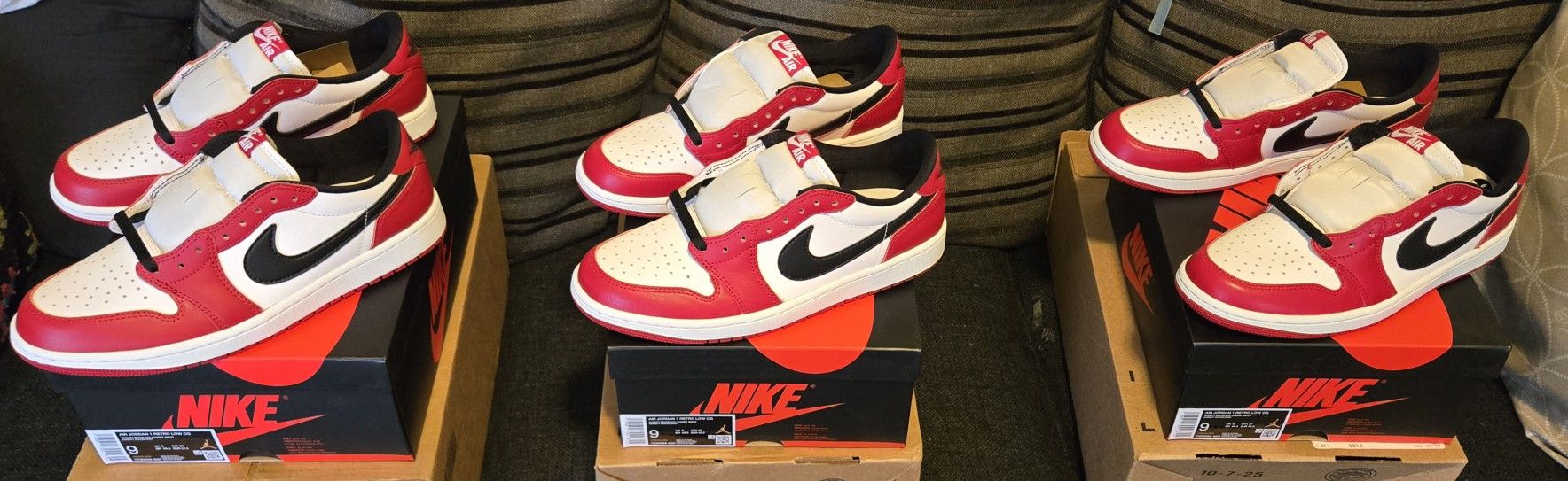 Jordan Retro 1 Chicago Low