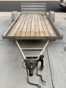 14ft aluminum trailer