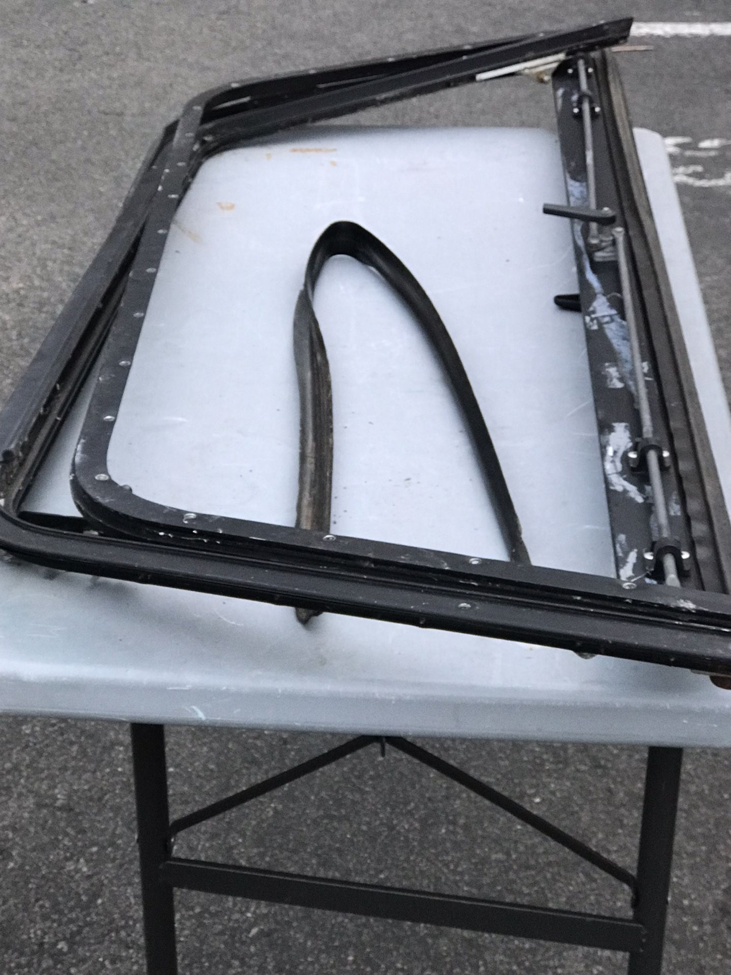 Back Window Frame For ARE Camper Shell