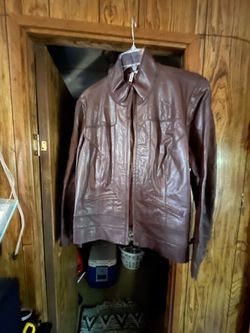 Leather jacket