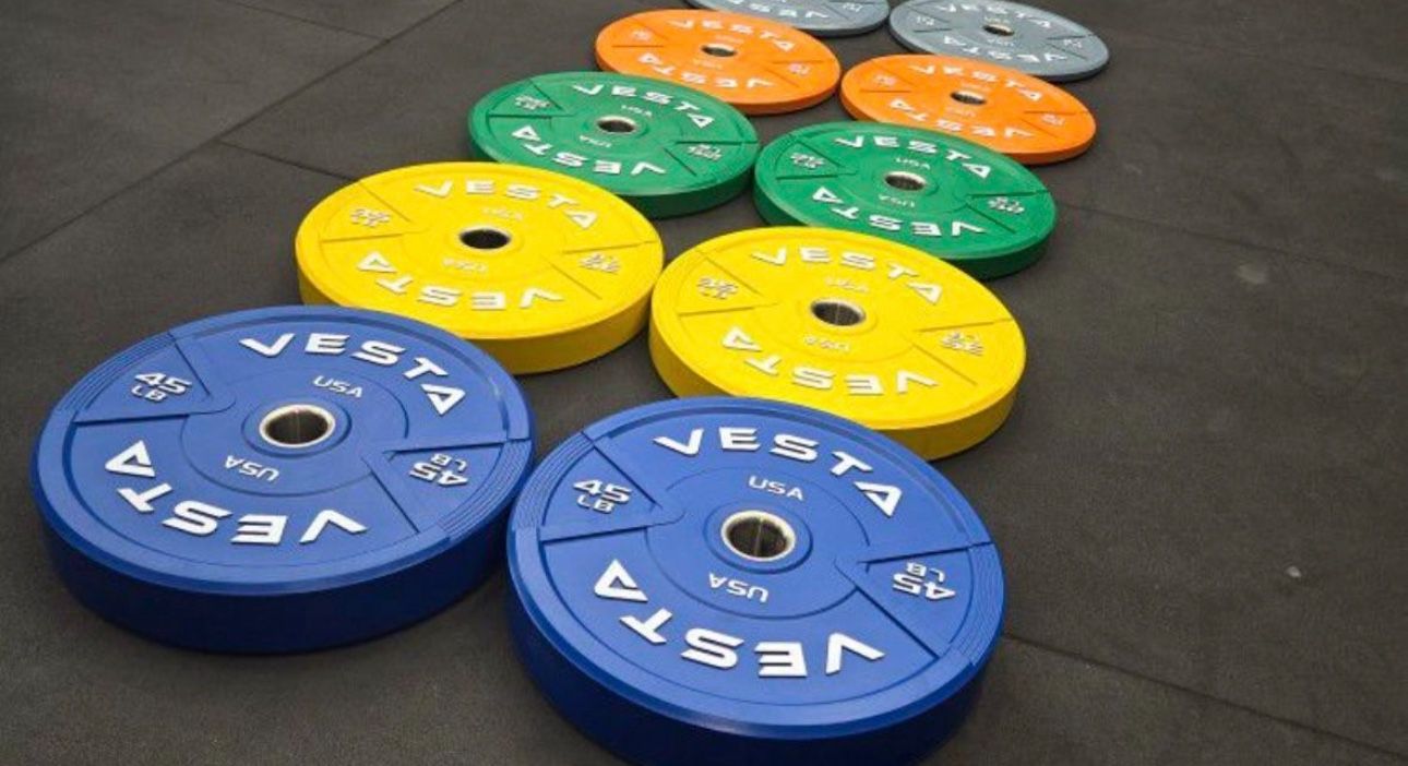 Olympic Bumper Plates Set of 260 lb, OR Individual Pairs!