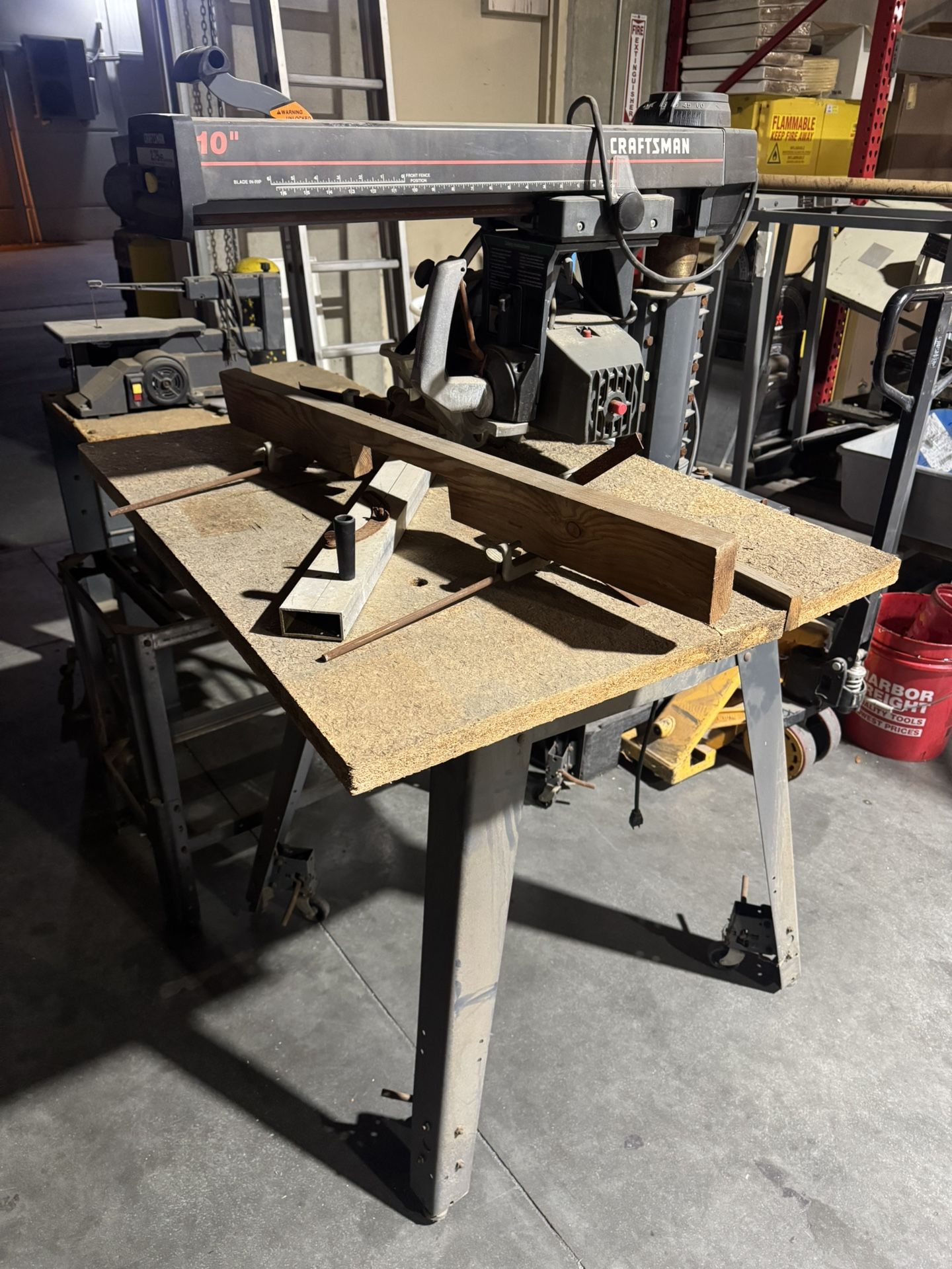 Craftsman Table Saw And Workworking Stations