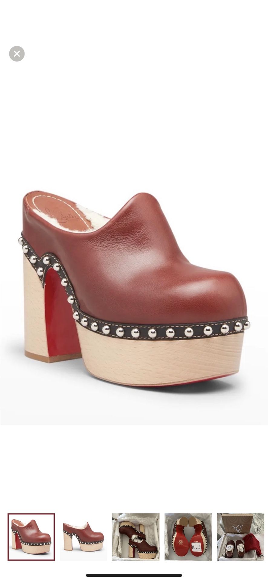 Louboutin Mule Clogs