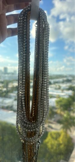Moissanite Tennis Chains
