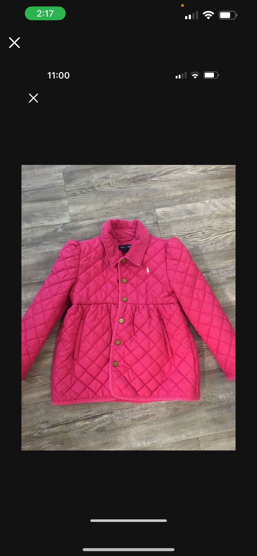 Ralph Lauren Girl 6x Jacket