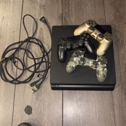 Ps4 With 3 Great Condition Controllers For $150