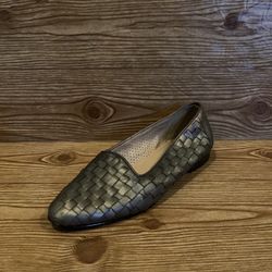 Enzo Angiolini Genius Woven Leather Flats (7.5M)